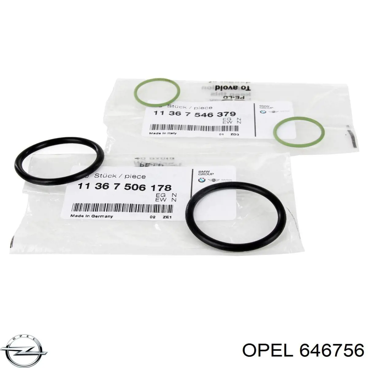 646756 Opel Vedante de regulador das fases de distribuição de gás