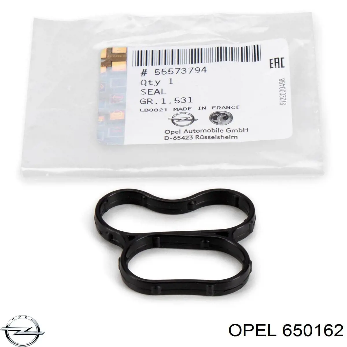 650162 Opel Vedante de panela de cárter do motor