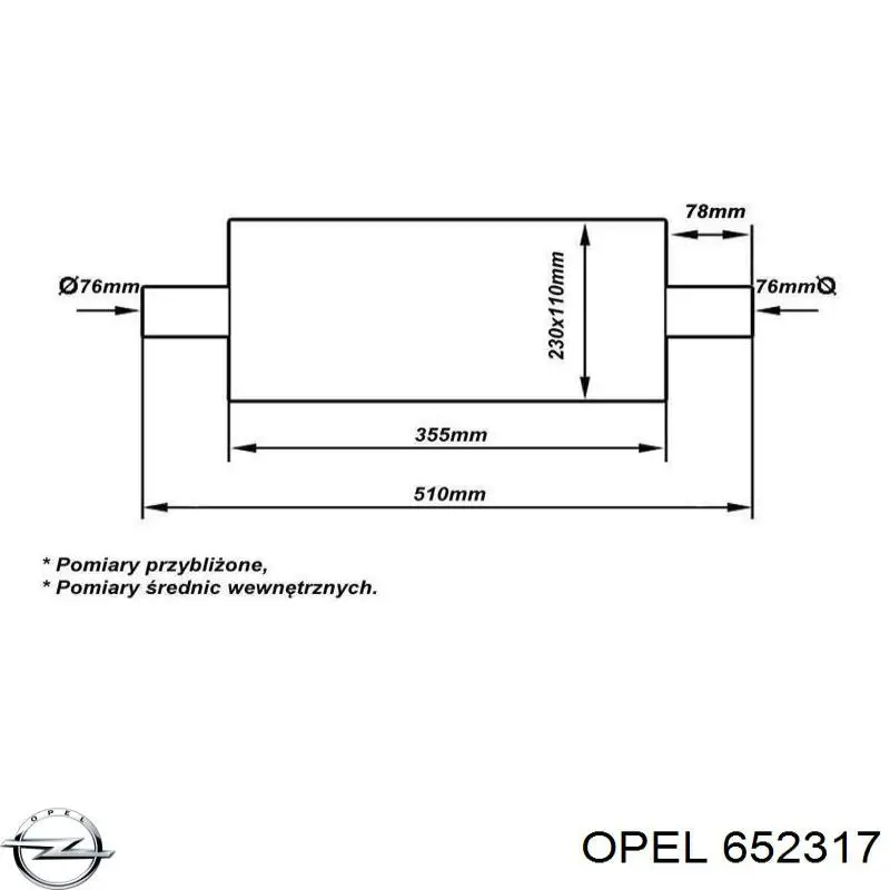  Opel 652317 preço, a partir de 159,49 USD