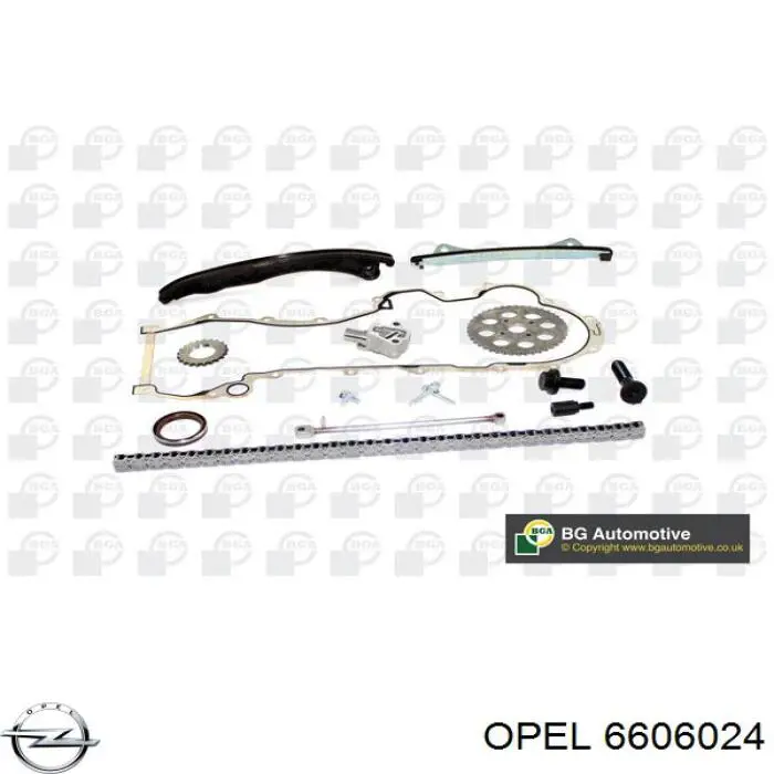 Cadeia do mecanismo de distribuição de gás, kit Opel 6606024 preço, a partir de 45,97 USD