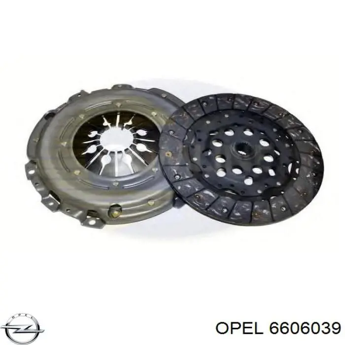 Kit de embraiagem (3 peças) Opel 6606039 preço, a partir de 104,62 USD