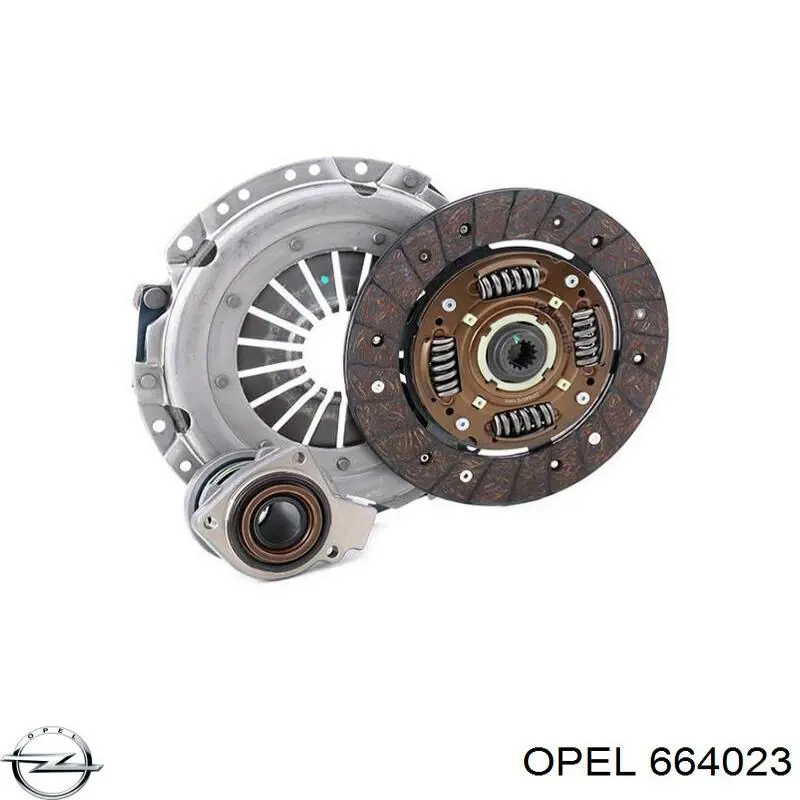 Disco de embraiagem Opel 664023 preço, a partir de 69,56 USD