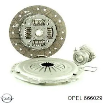 Compre 666029 Opel Cesta de embraiagem