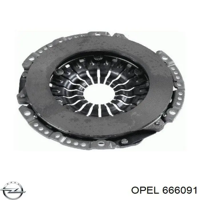 Compre 666091 Opel Disco de embraiagem