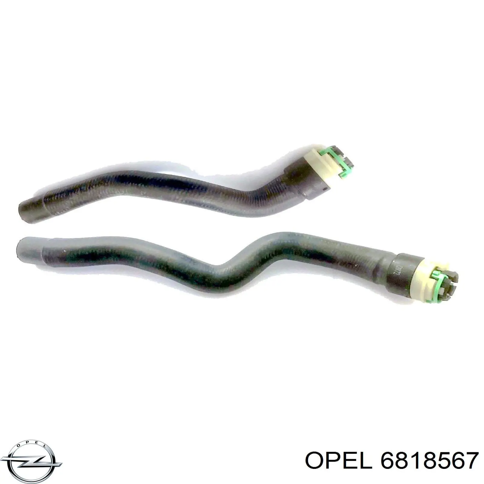 6818567 Opel Mangueira do radiador de aquecedor (de forno), fornecimento