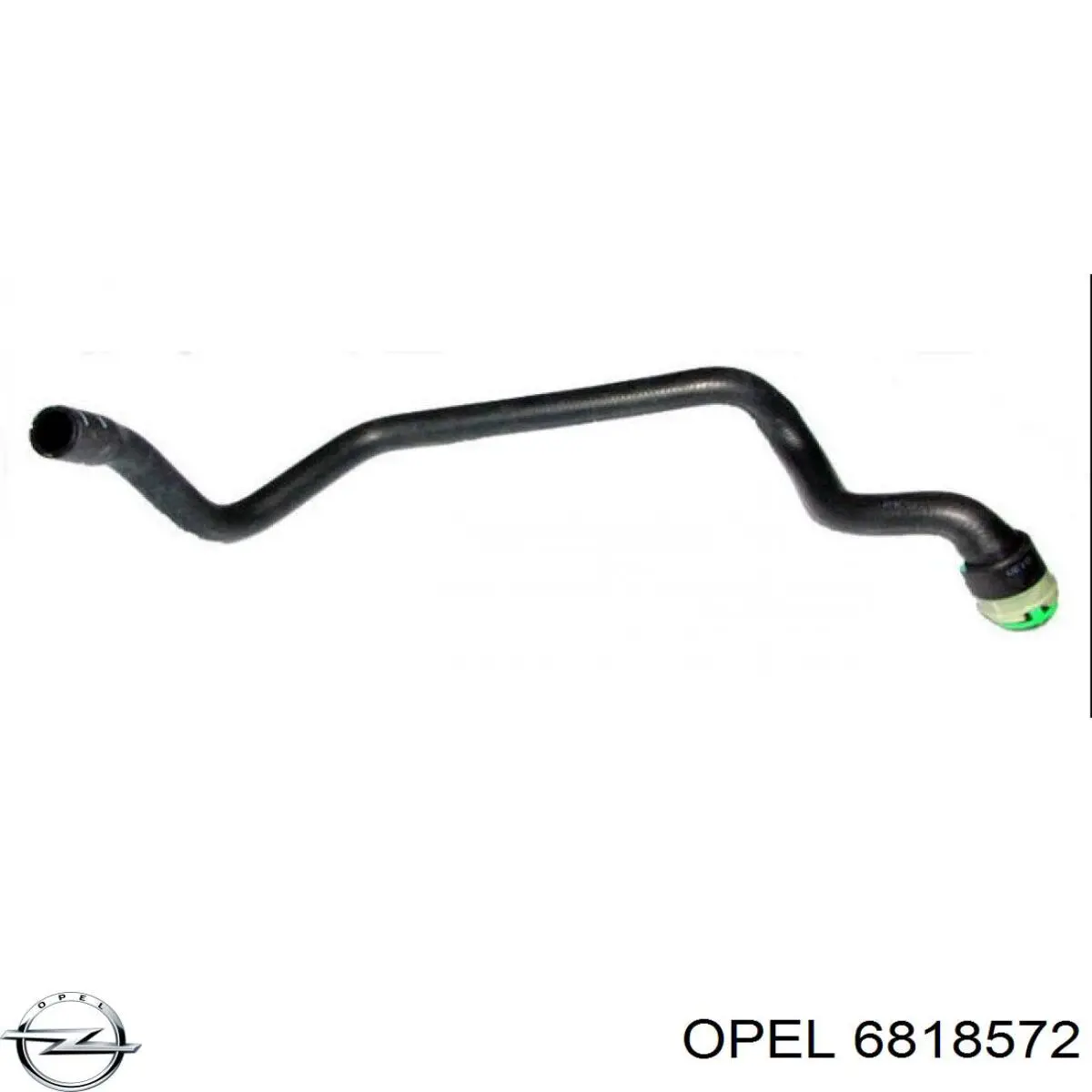 6818572 Opel Mangueira do radiador de aquecedor (de forno), linha de combustível de retorno