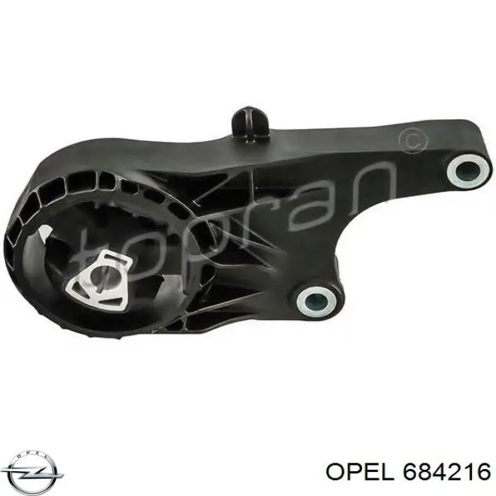 684216 Opel Coxim (suporte) dianteiro de motor