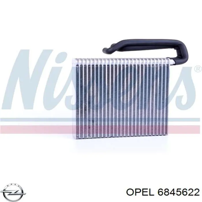 Compre 6845622 Opel Vaporizador de aparelho de ar condicionado