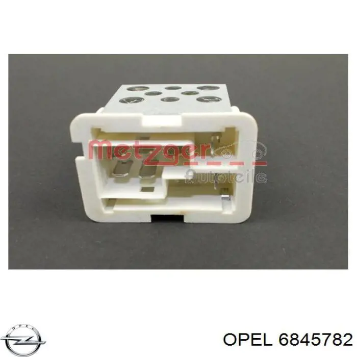 Resistor (resistência) de ventilador de forno (de aquecedor de salão) Opel 6845782 preço, a partir de 22,04 USD