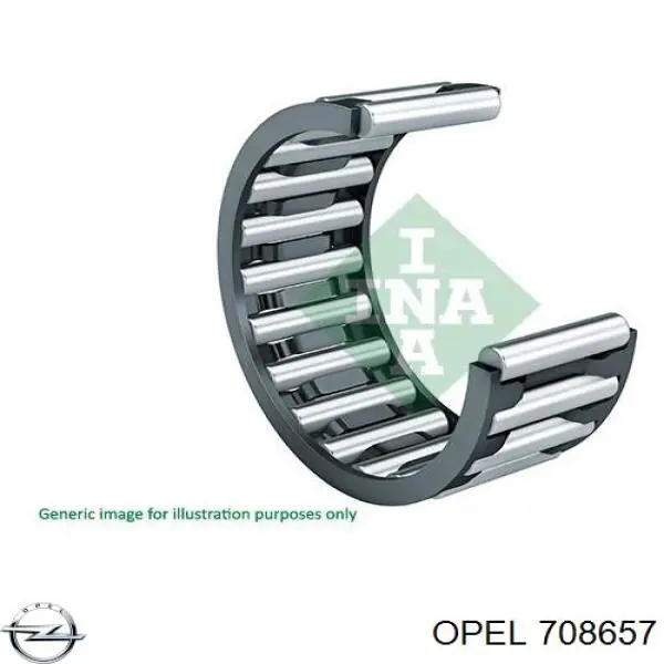 708657 Opel Rolamento da Caixa de Mudança