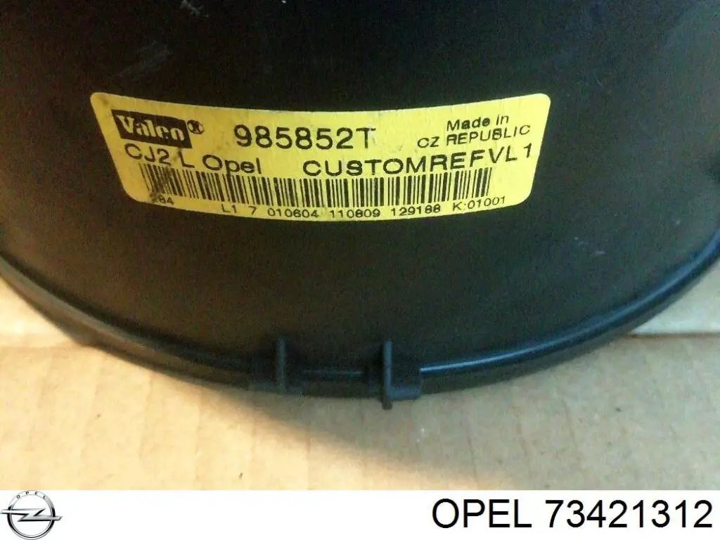 Resistor (resistência) de ventilador de forno (de aquecedor de salão) Opel 73421312 preço, a partir de 57,89 USD