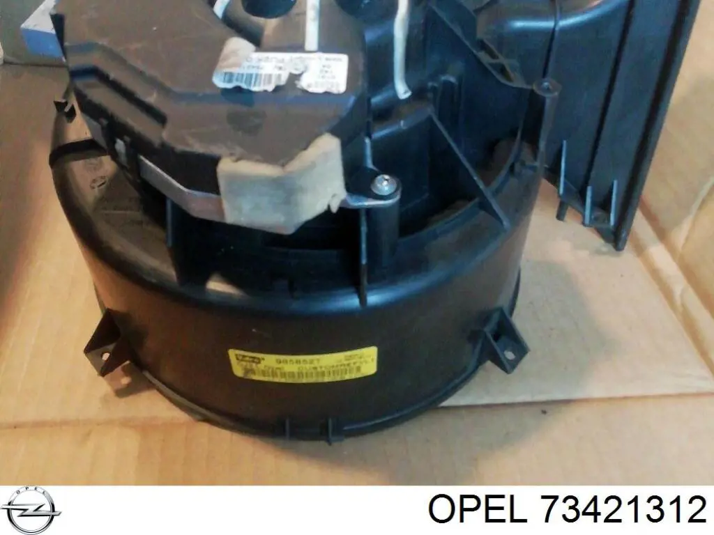 Resistor (resistência) de ventilador de forno (de aquecedor de salão) 73421312 Opel