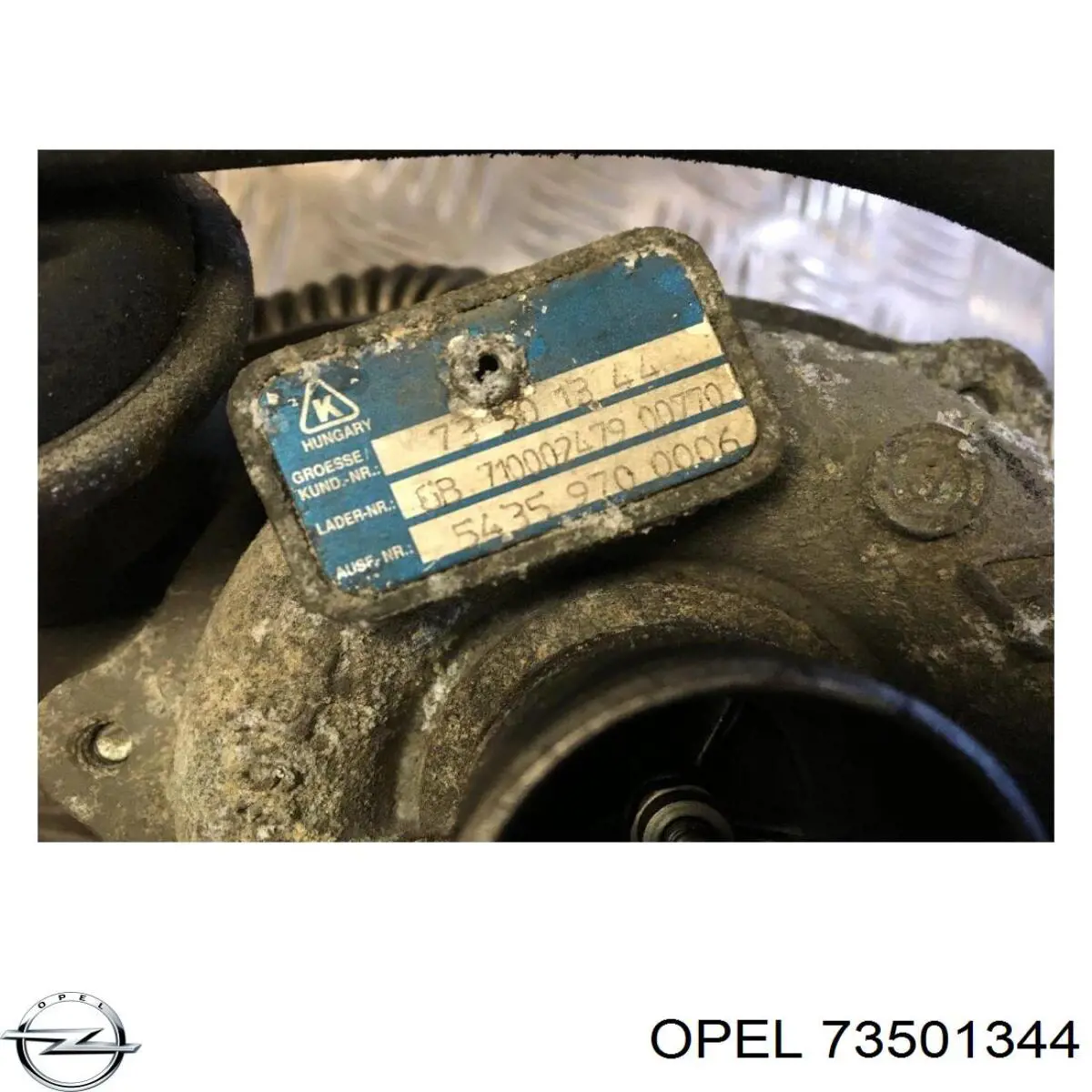 Compre 73501344 Opel Turbina