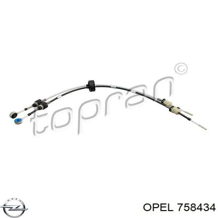 Cabo de mudança duplo Opel 0758434 preço, a partir de 61,01 USD