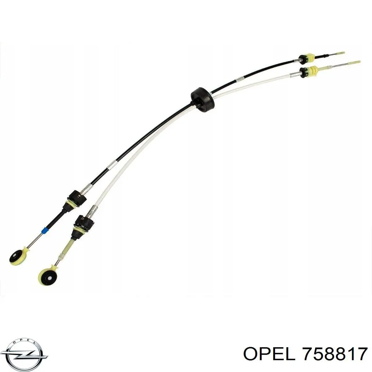 758817 Opel Cabo de mudança duplo