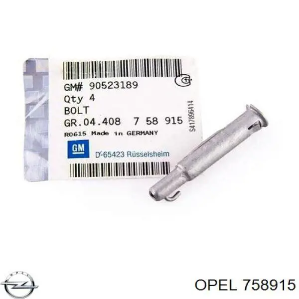 Compre 758915 Opel Consola de ligação da Caixa de Mudança
