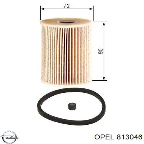 Filtro de combustível Opel 813046 preço, a partir de 5,83 USD