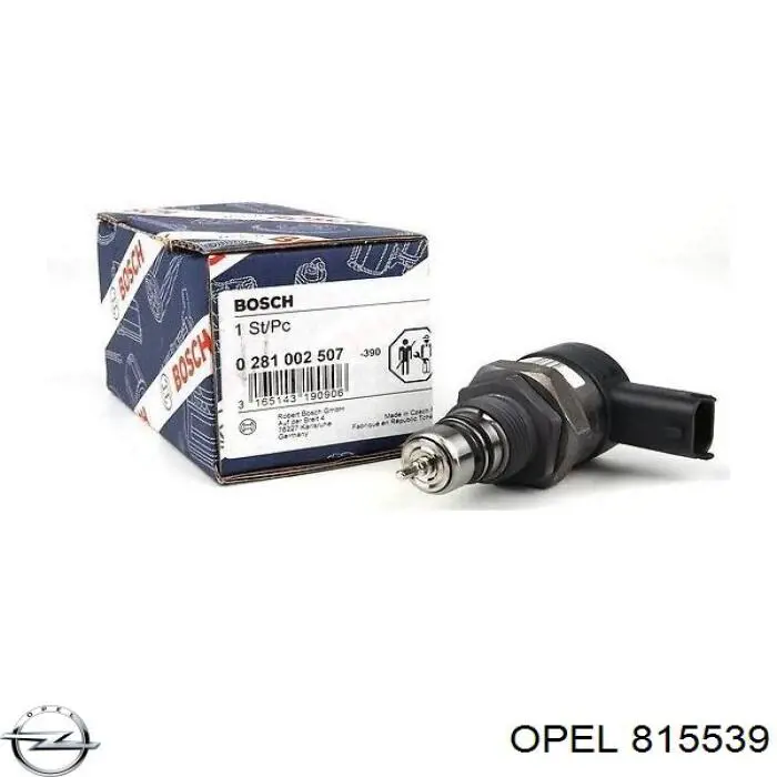 Compre 815539 Opel Regulador de pressão de combustível na régua de injectores