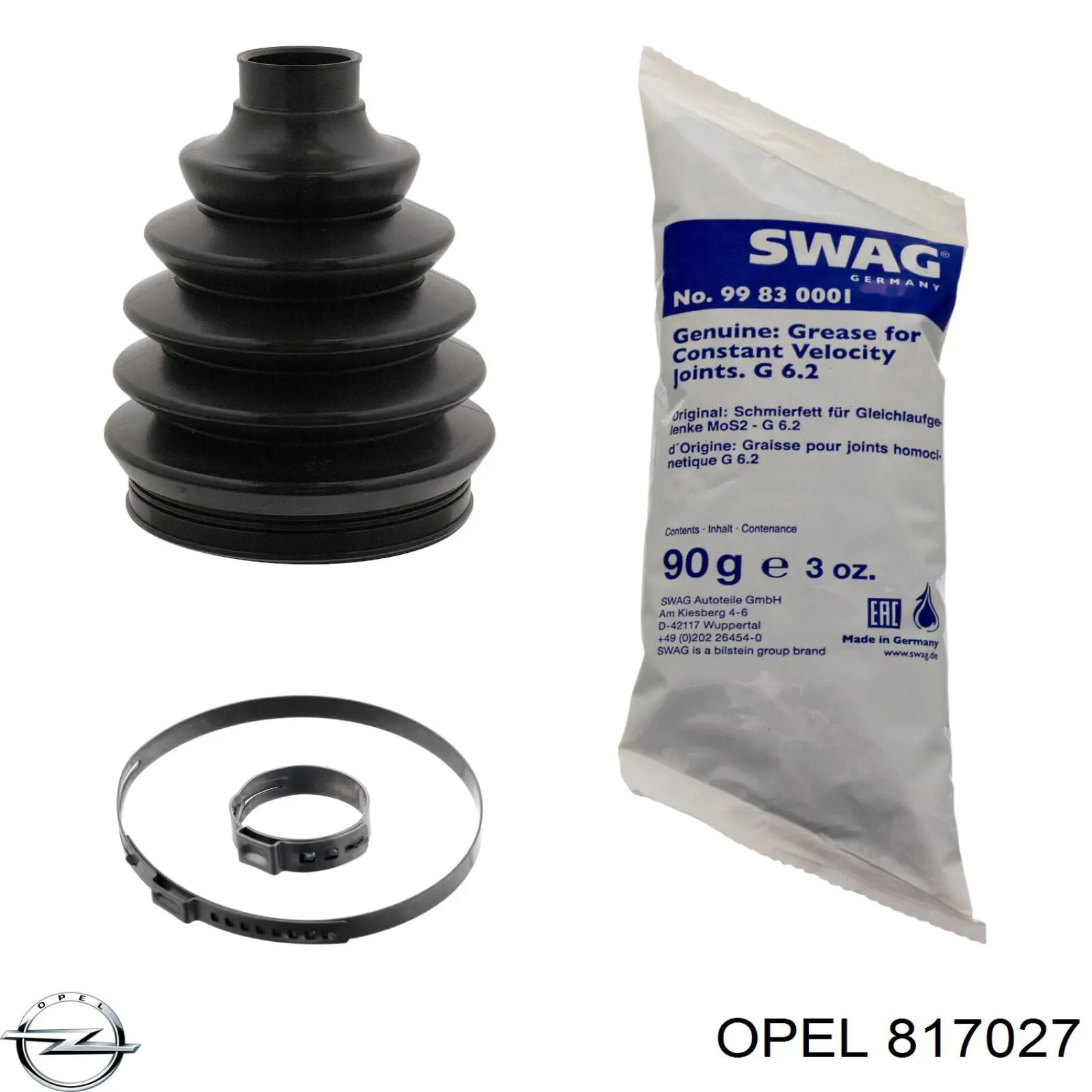 817027 Opel Distribuidor de combustível (rampa)