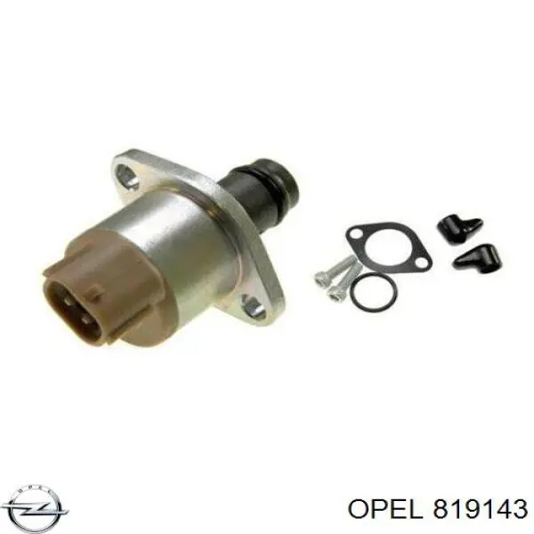 819143 Opel Válvula de regulação de pressão (válvula de redução da Bomba de Combustível de Pressão Alta) Common-Rail-System