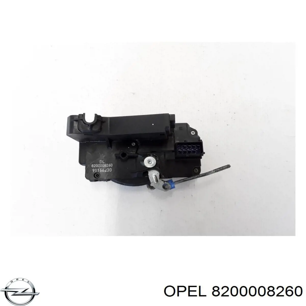 Fecho da porta dianteira esquerda Opel 8200008260 preço, a partir de 81,86 USD