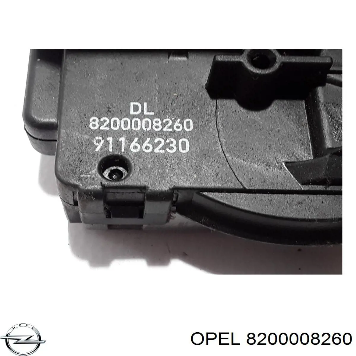 8200008260 Opel Fecho da porta dianteira esquerda