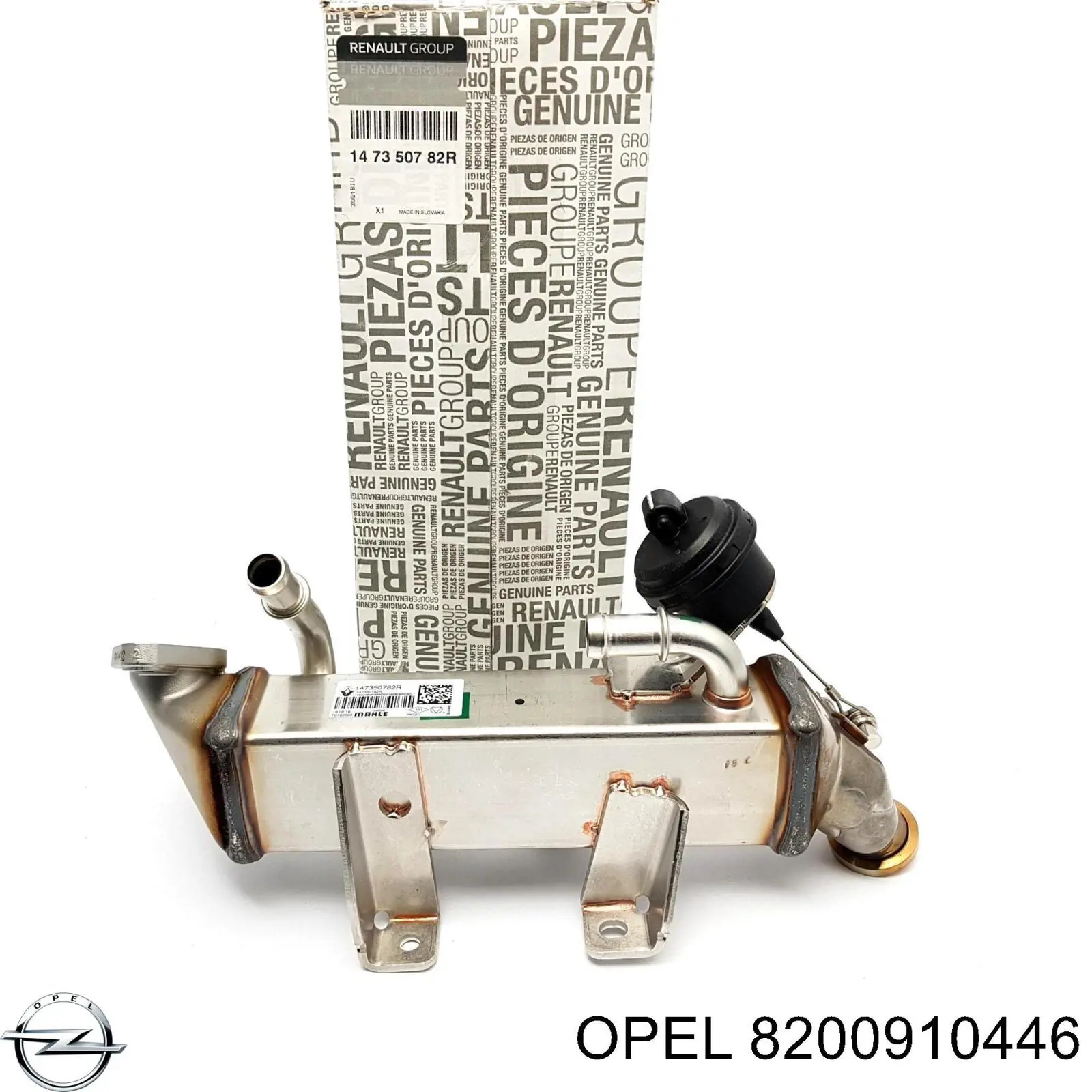 Compre 8200910446 Nissan/Infiniti Radiador do sistema EGR de recirculação dos gases de escape