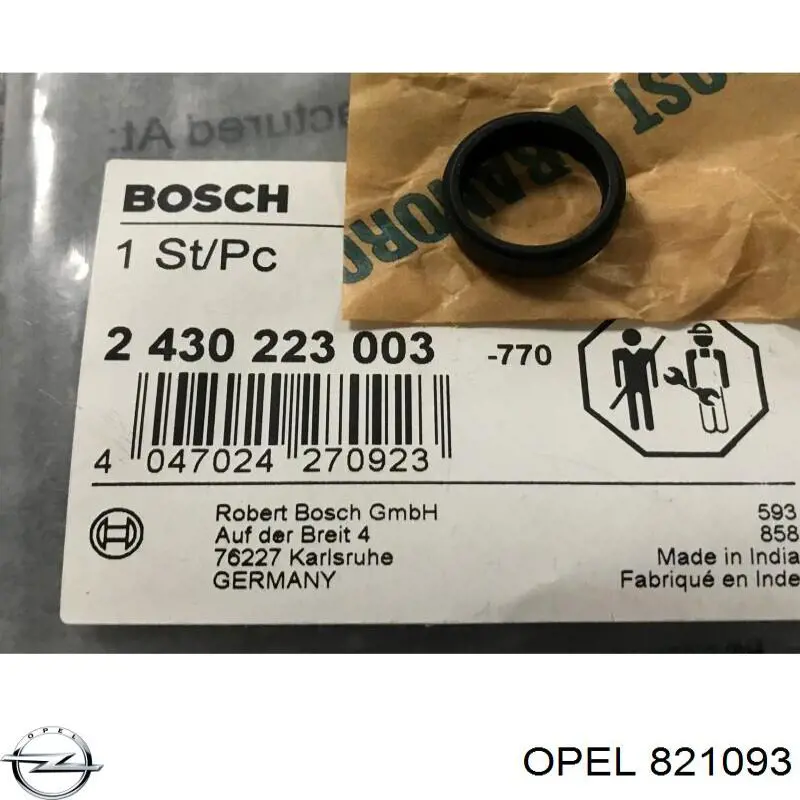 Kit de reparação do injetor Opel 821093 preço, a partir de 5,11 USD