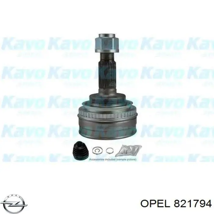 821794 Opel Parafuso de fixação do injetor