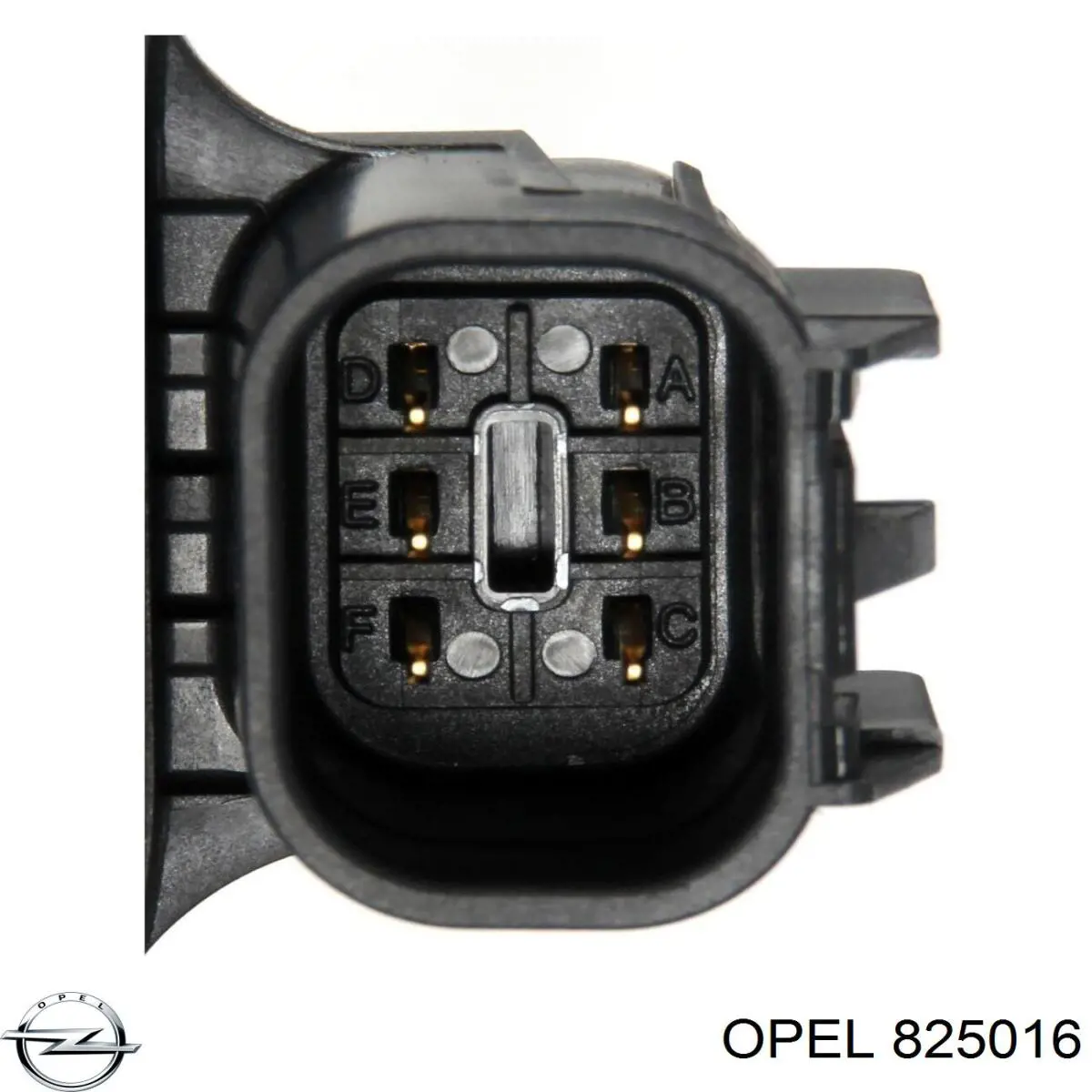 825016 Opel Válvula de borboleta montada