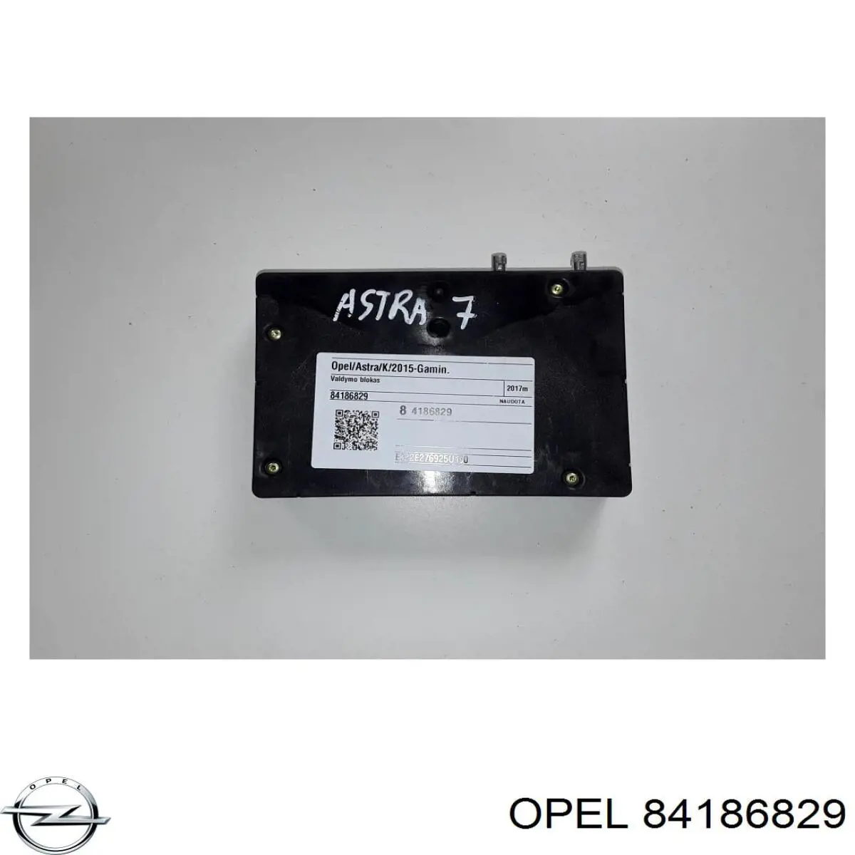 Compre 84186829 Opel Cabo do freio de estacionamento traseiro esquerdo