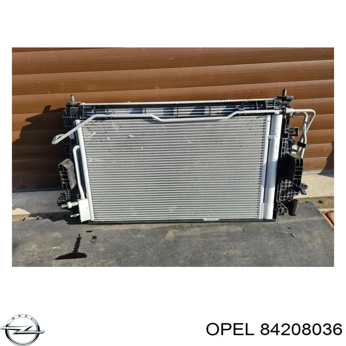 84208036 Opel Radiador de esfriamento de motor