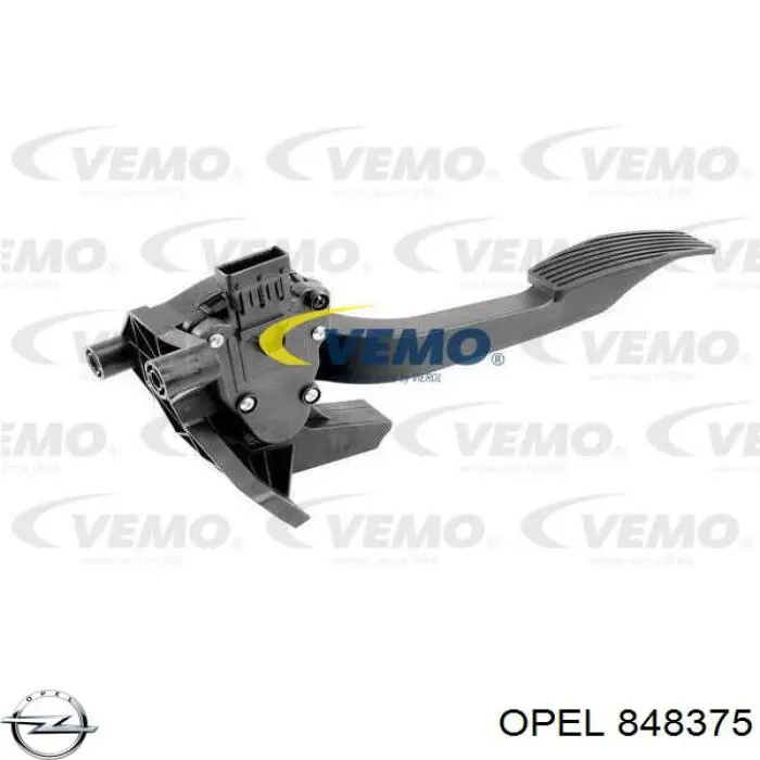 Pedal de gás (de acelerador) Opel 848375 preço, a partir de 39,51 USD