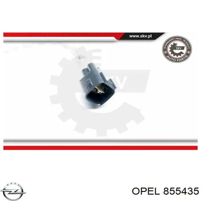  Sonda lambda, sensor de oxigênio Opel Zafira B monovolume (A05) (2005 - 2011) B