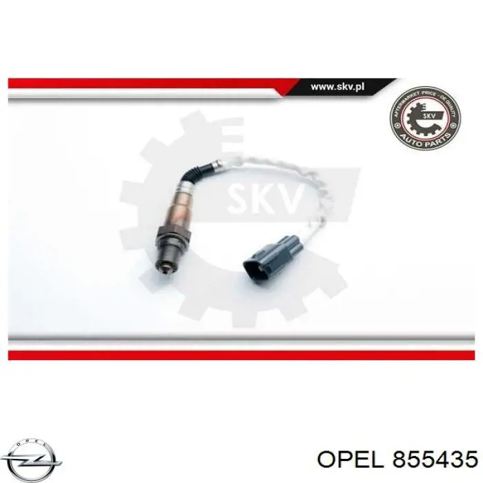 Compre Sonda lambda, sensor de oxigênio Opel Zafira 