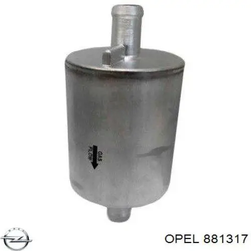 Filtro de combustível Opel 881317 preço, a partir de 8,28 USD