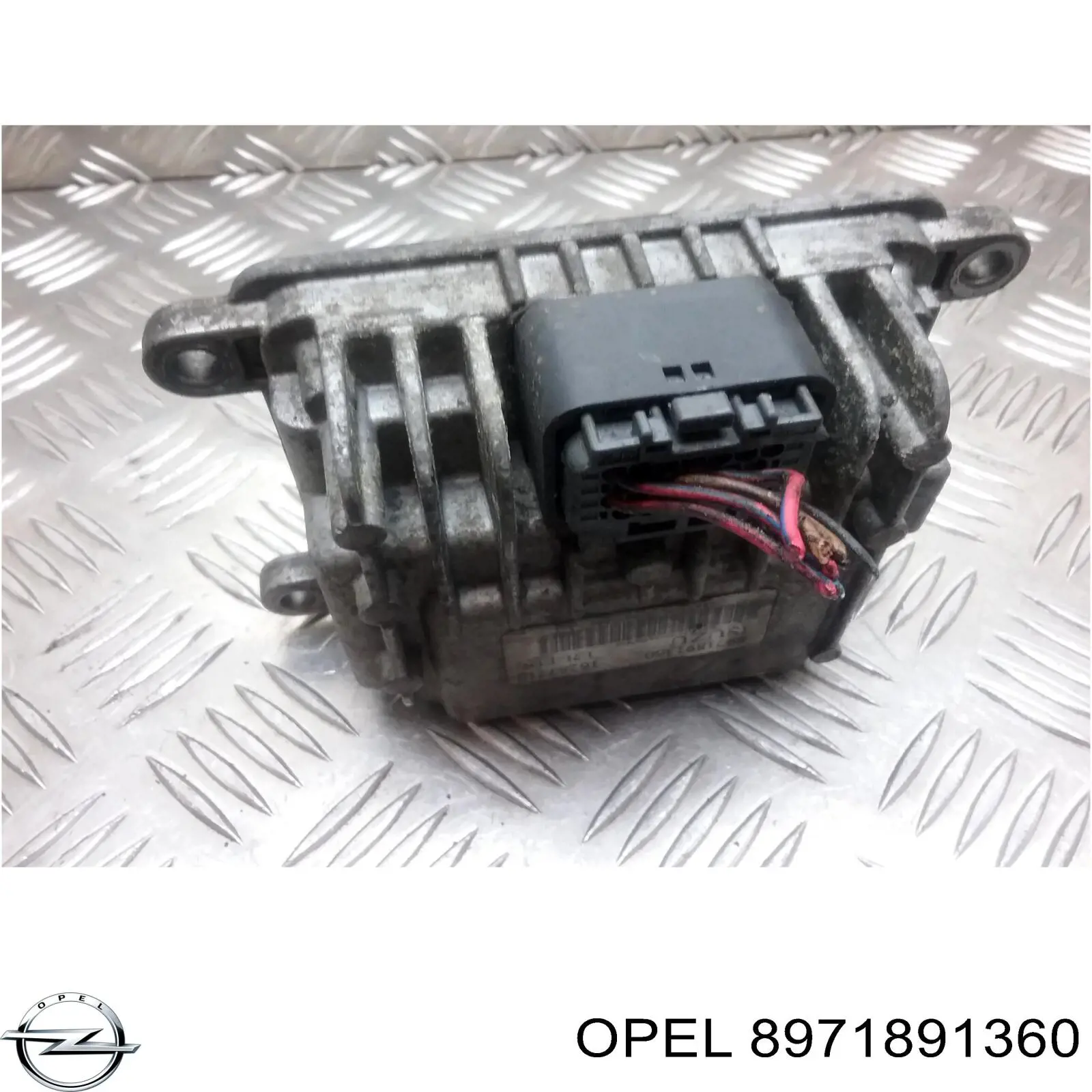 8971891360 Opel Módulo de direção (Centralina eletrônica) da bomba de combustível