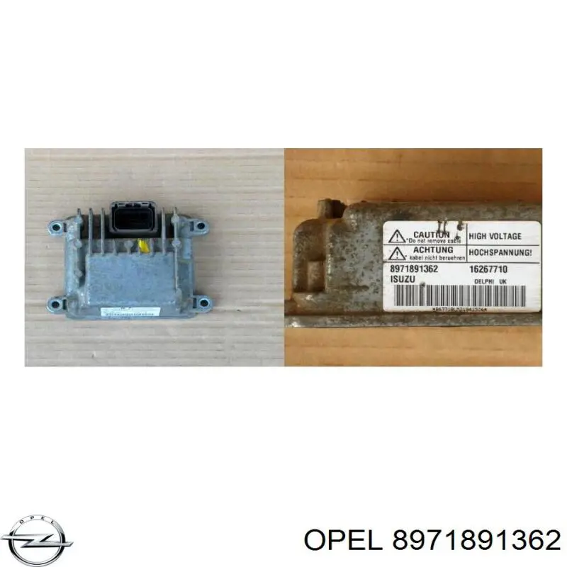 Módulo de direção (Centralina eletrônica) da bomba de combustível 98293158 General Motors