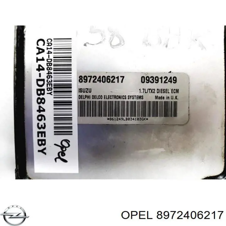  Opel 8972406217 preço, a partir de 115,77 USD
