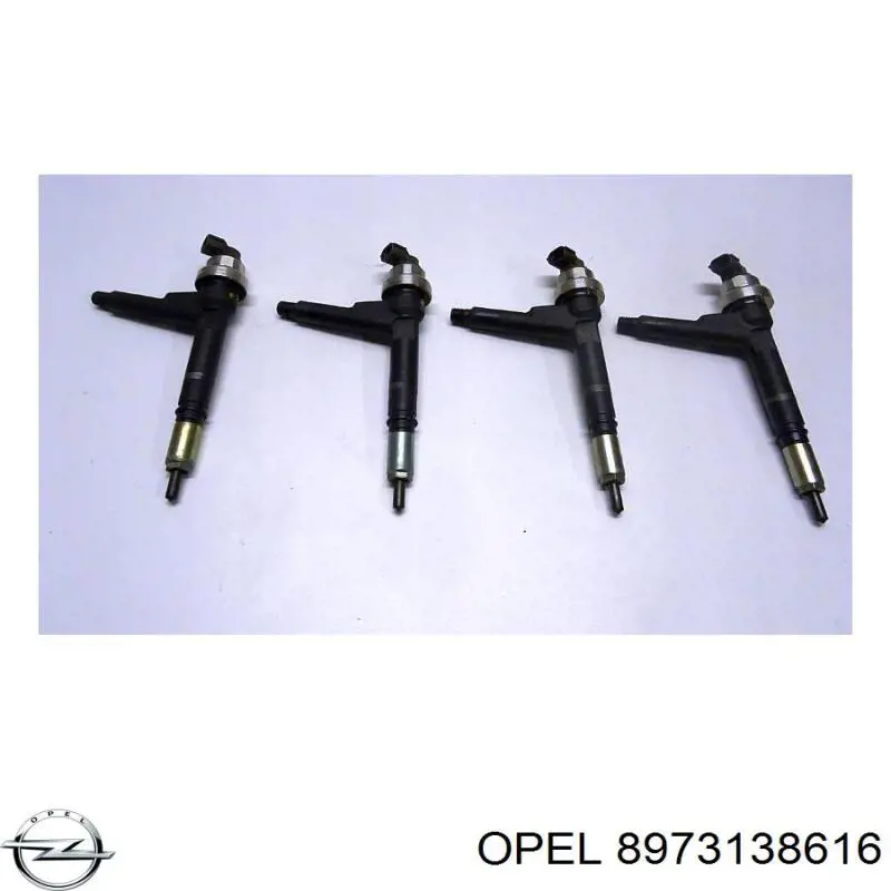 8973138616 Opel Injetor de injeção de combustível