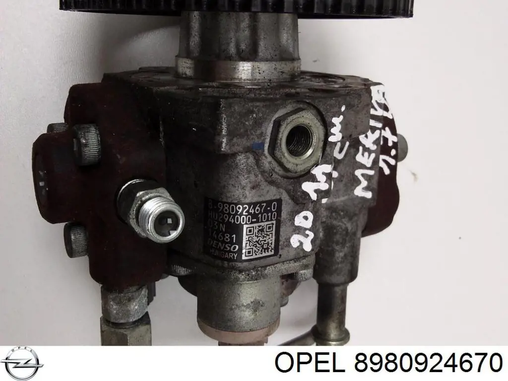  Opel 8980924670 preço, a partir de 272,88 USD
