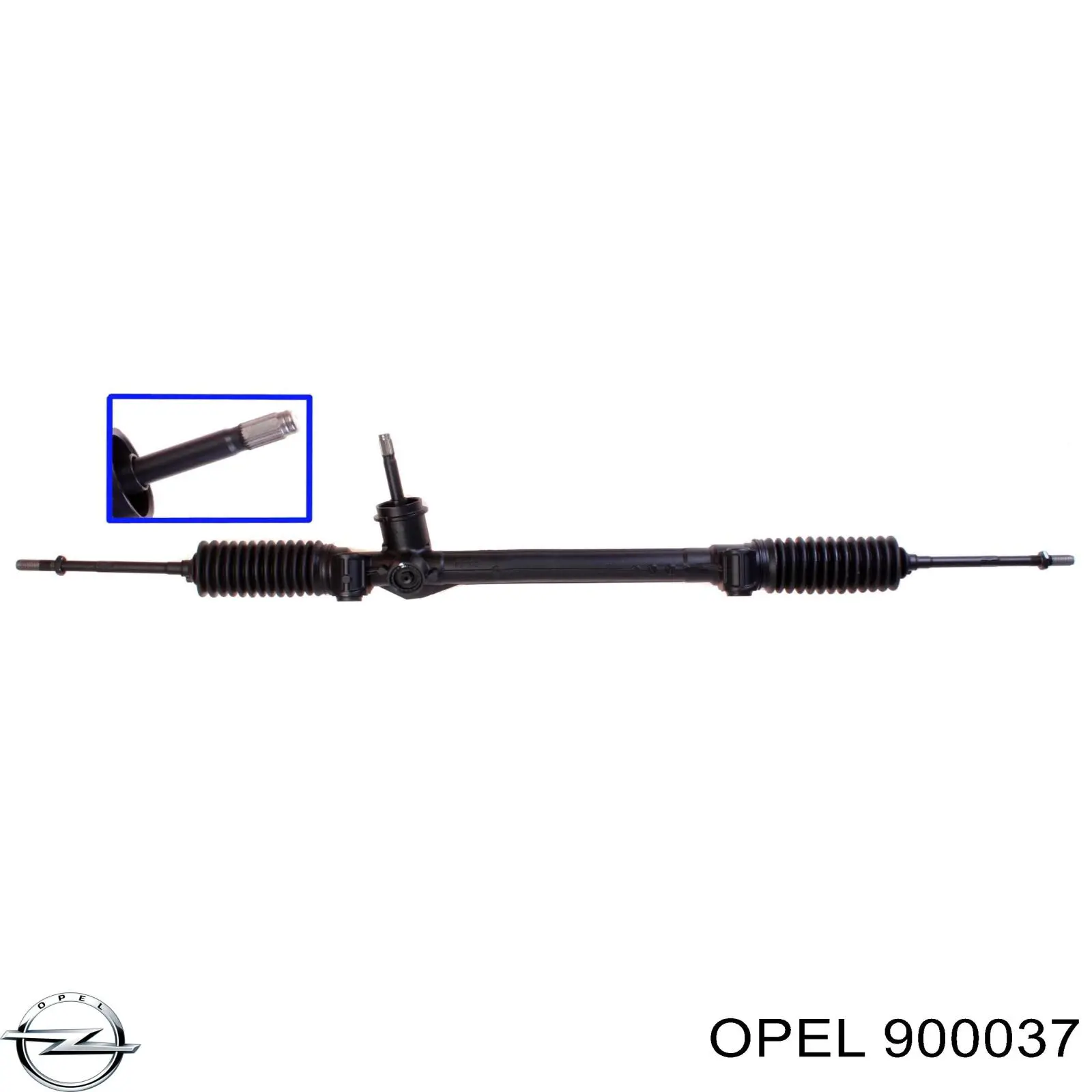 93169493 Opel Cremalheira da direção