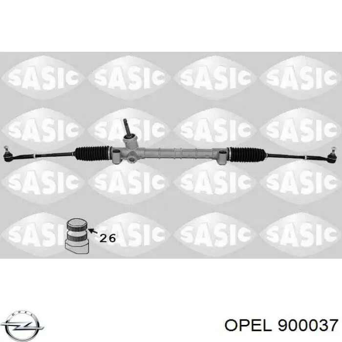 900037 Opel Cremalheira da direção