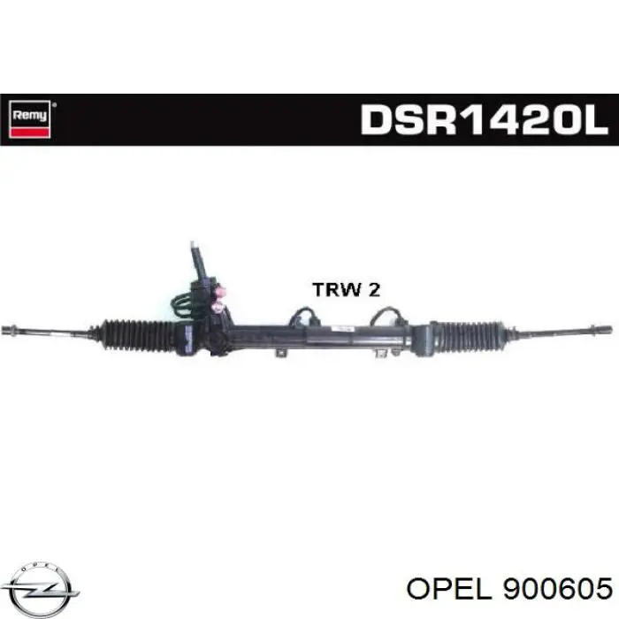 900605 Opel Cremalheira da direção