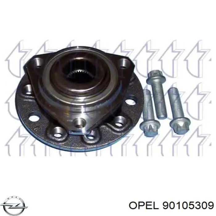 Porca de cubo dianteiro Opel 90105309 preço, a partir de 4,19 USD