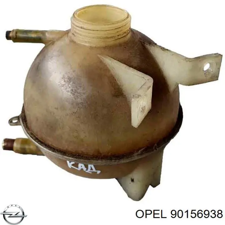 90156938 Opel Tanque de expansão do sistema de esfriamento