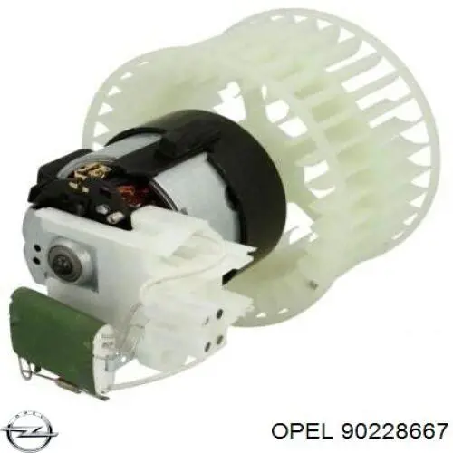 Motor de ventilador de forno (de aquecedor de salão) Opel 90228667 preço, a partir de 71,51 USD