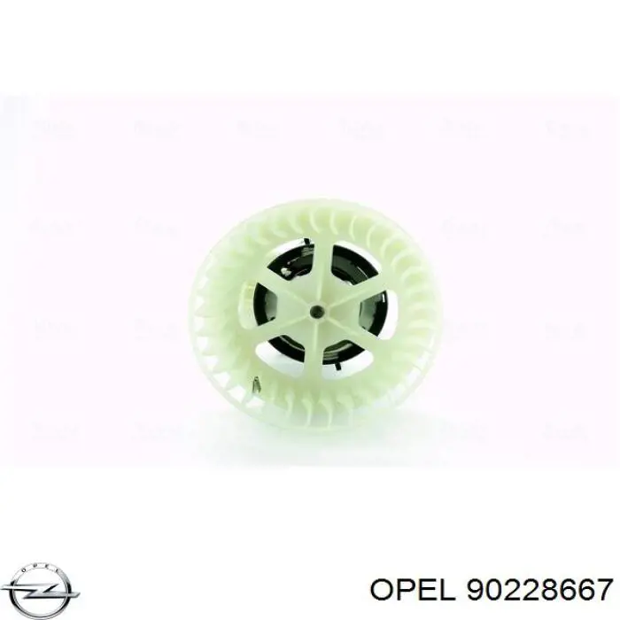 Compre 90228667 Opel Motor de ventilador de forno (de aquecedor de salão)