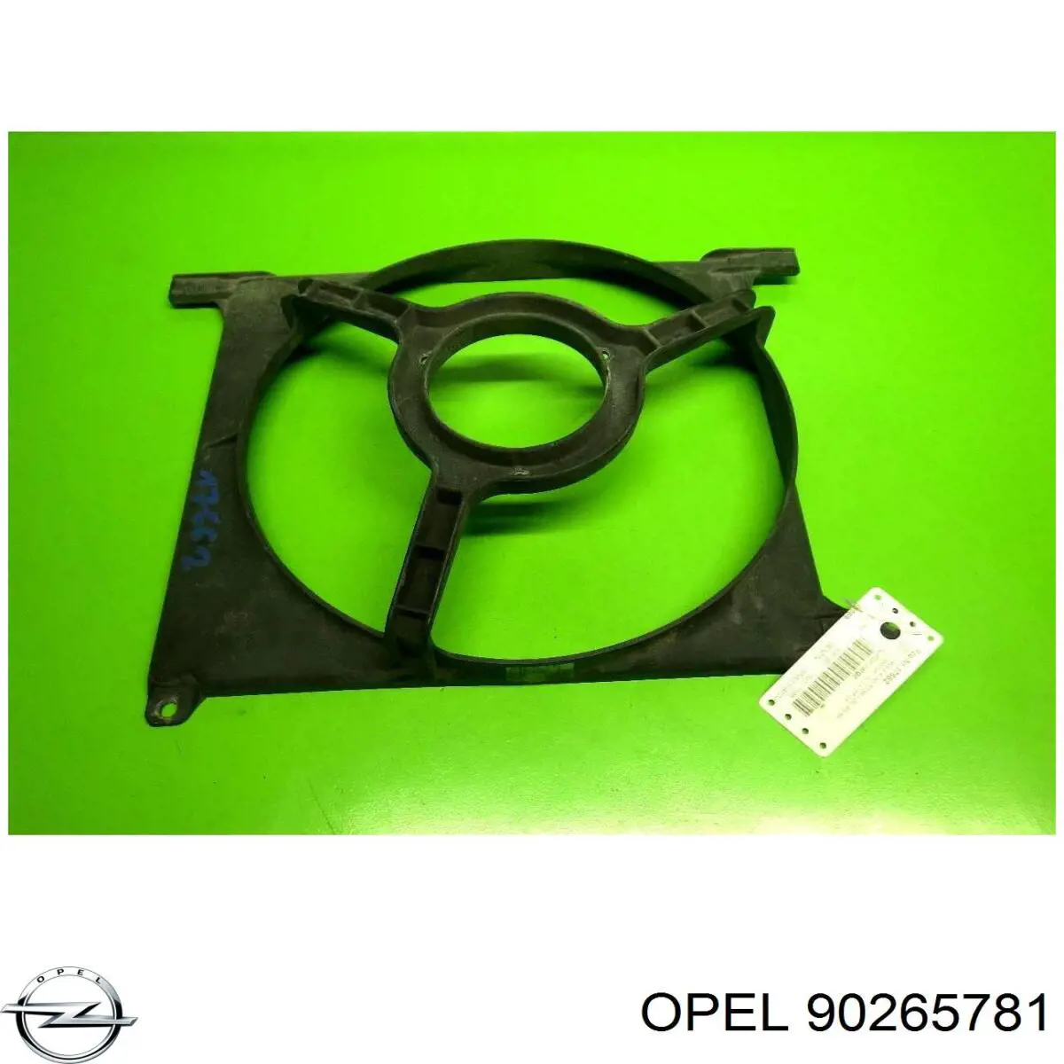 90265781 Opel Difusor do radiador de aparelho de ar condicionado