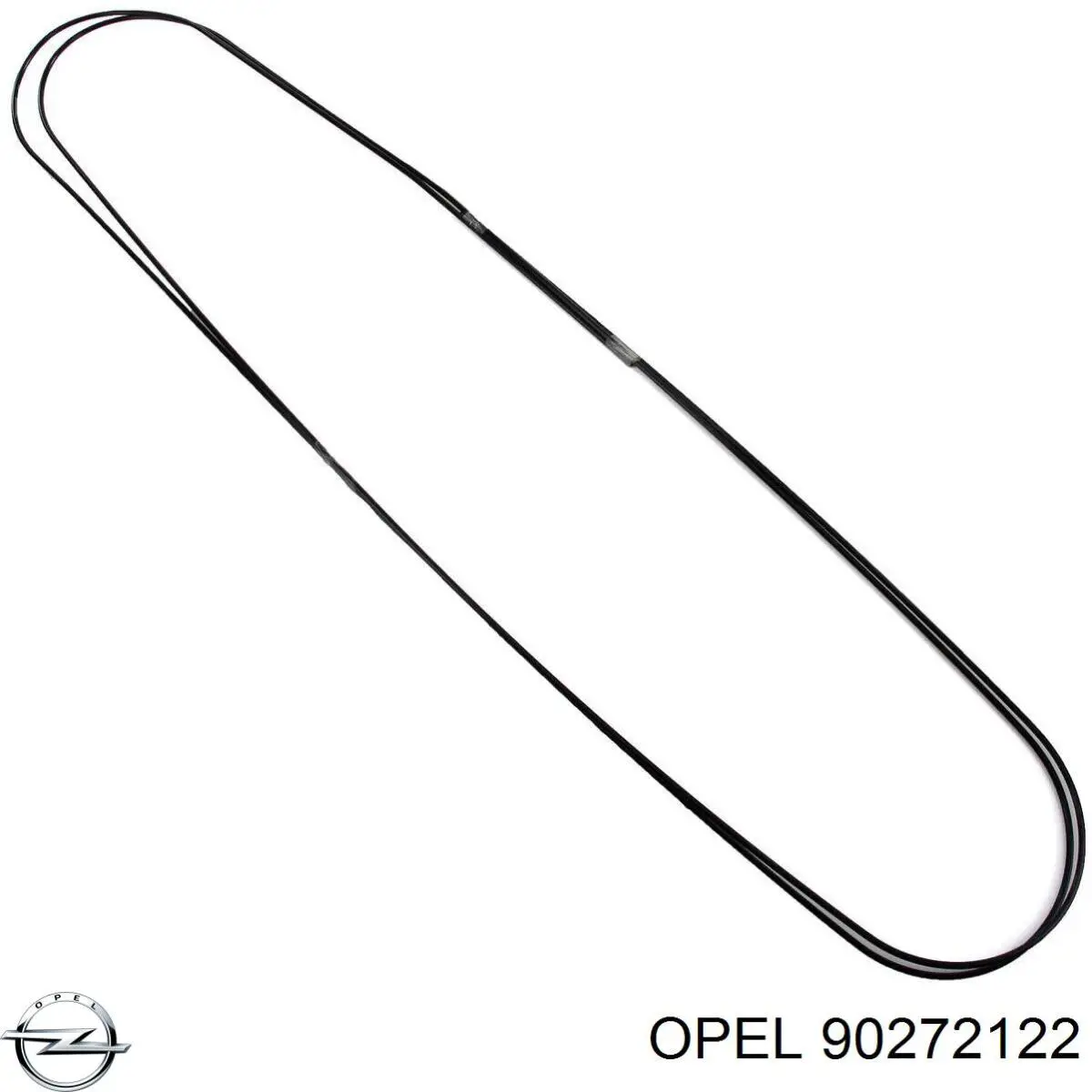 90272122 Opel Tubo do freio do sistema, enrolamento